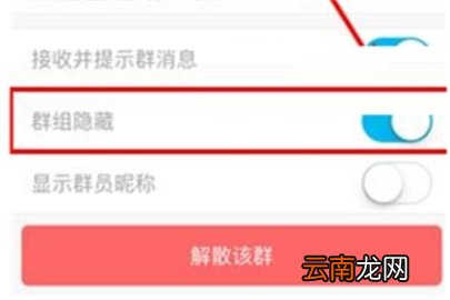 鱼泡泡怎么隐藏群组