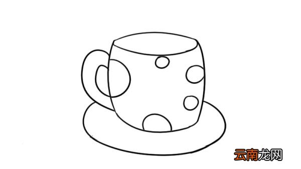 杯子简笔画 杯子的画法