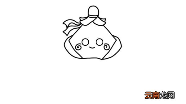 粽子简笔画怎么画粽子简笔画画法
