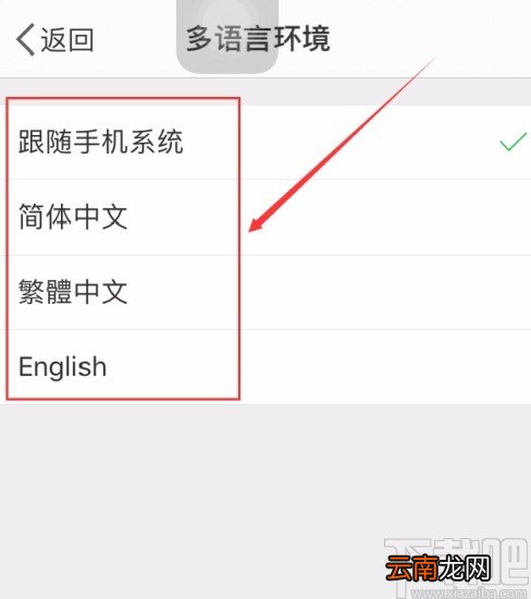 微博APP设置应用显示语言的方法