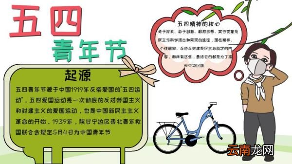 五四青年节内容手抄报怎么画