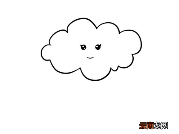 云彩简笔画 零基础学云彩简笔画