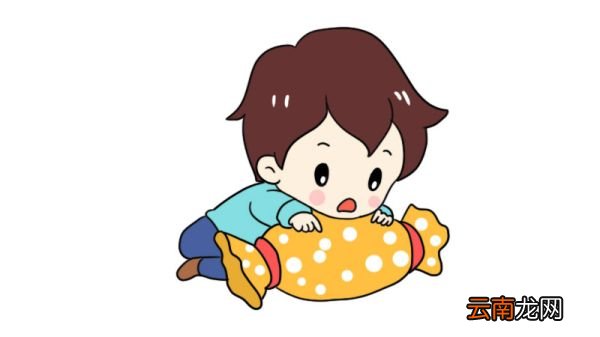 儿童节小朋友抱玩具简笔画怎么画