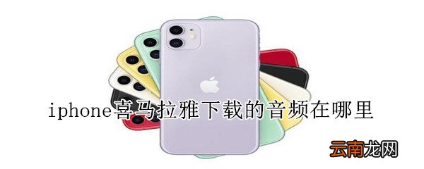 iphone喜马拉雅下载的音频在哪里