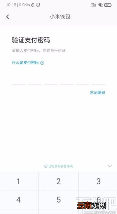 小米钱包APP开启小额免密支付的方法