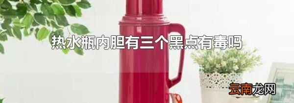 热水瓶内胆有三个黑点有毒吗