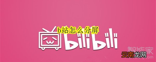 b站怎么分屏