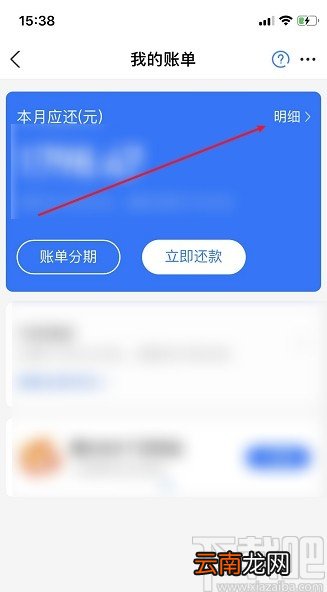 支付宝APP查看花呗账单明细的方法步骤