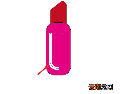 ai绘制口红图标具体操作