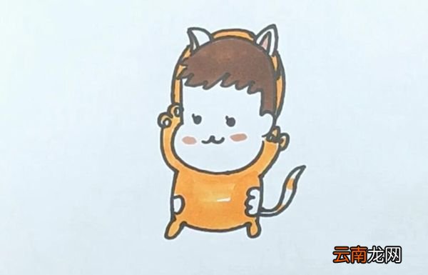 孩子简笔画