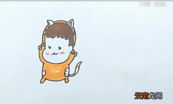 孩子简笔画