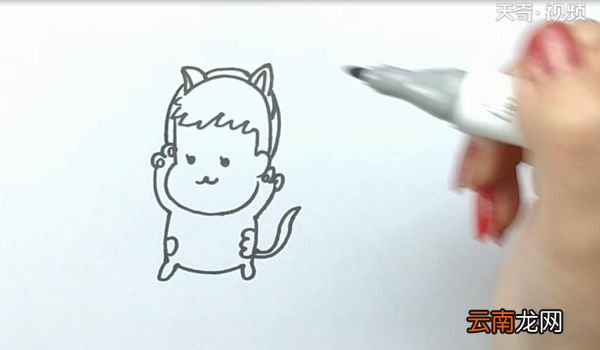 孩子简笔画