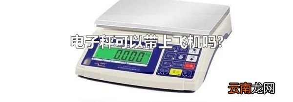 电子秤可以带上飞机吗?