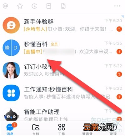 钉钉怎么听直播