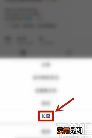 绿洲APP拉黑其他用户的方法步骤