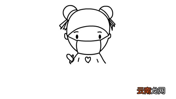 疫情儿童画简笔画步骤疫情儿童画简笔画画法