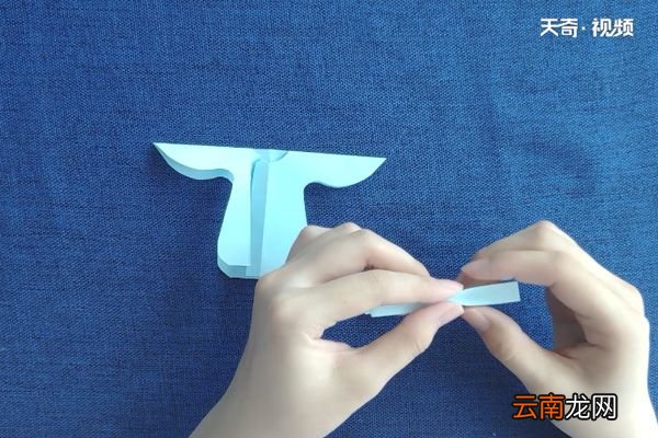 汉服书签的折法