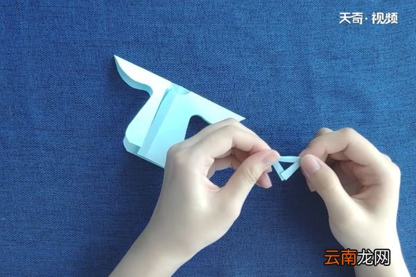 汉服书签的折法