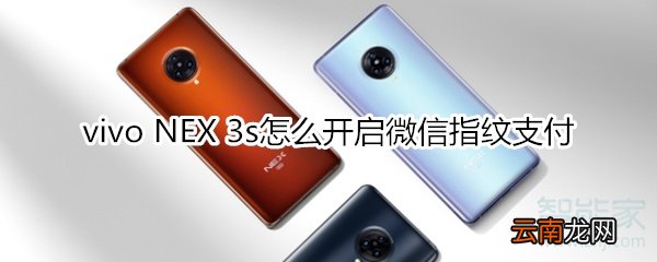 vivo NEX 3s怎么开启微信指纹支付