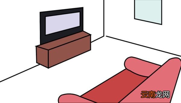 客厅简笔画 客厅简笔画怎么画