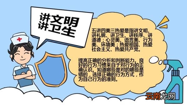 讲文明讲卫生手抄报怎么画 讲文明讲卫生手抄报的画法