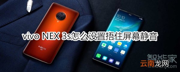 vivo NEX 3s怎么设置捂住屏幕静音