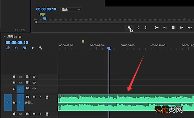 Premiere音频编辑添加节点具体操作步骤