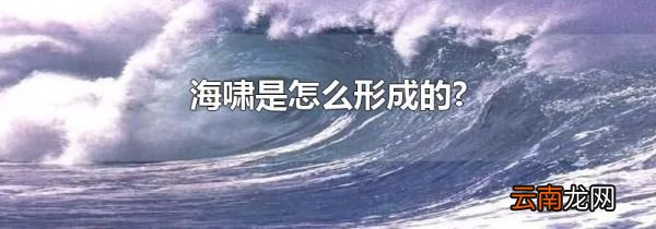 海啸是怎么形成的?