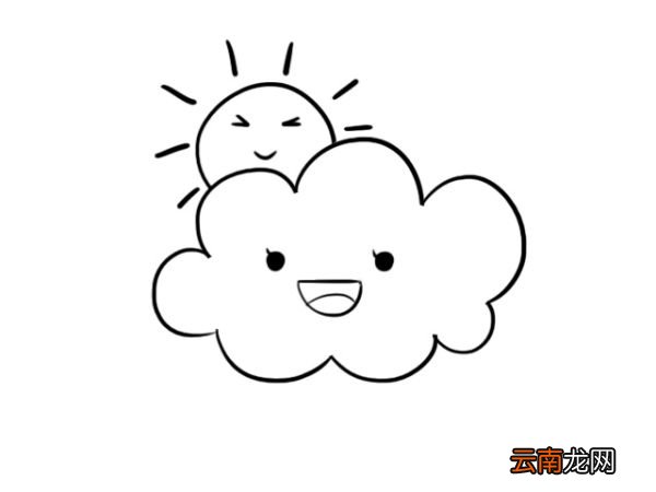 云彩简笔画 云彩简笔画画法