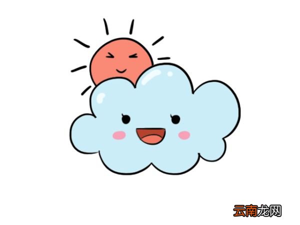 云彩简笔画 云彩简笔画画法