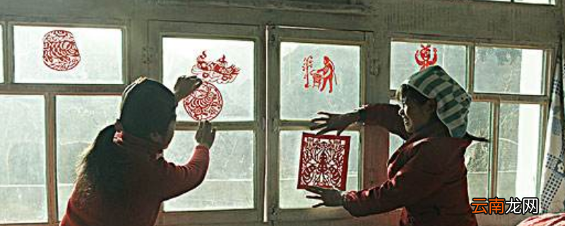 窗花破了还能贴吗
