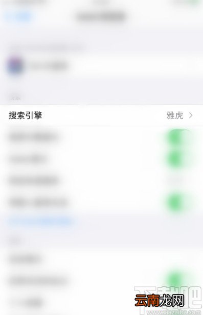 iPhone更改Safari浏览器搜索引擎的方法