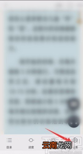 藏书馆APP设置字体的方法