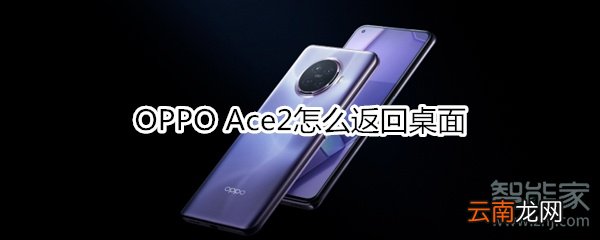 OPPO Ace2怎么返回桌面