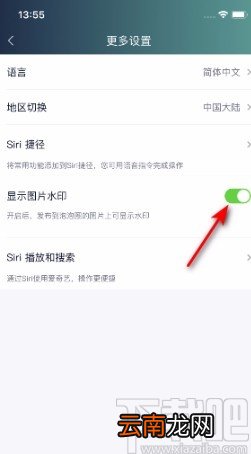 爱奇艺APP开启显示图片水印的方法