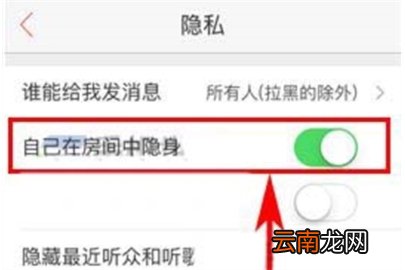 唱吧设置隐身的操作方法