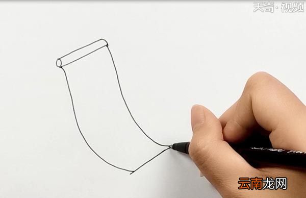 卡通对联简笔画