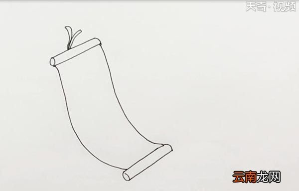 卡通对联简笔画