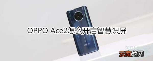 OPPO Ace2怎么开启智慧识屏