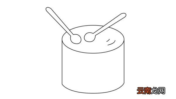 乐器简笔画 乐器简笔画步骤