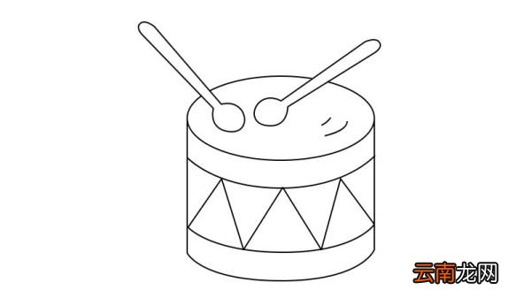 乐器简笔画 乐器简笔画步骤
