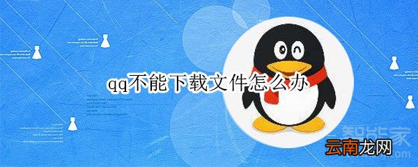 qq不能下载文件怎么办