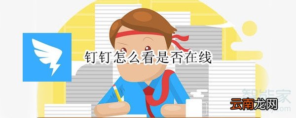 钉钉怎么看是否在线