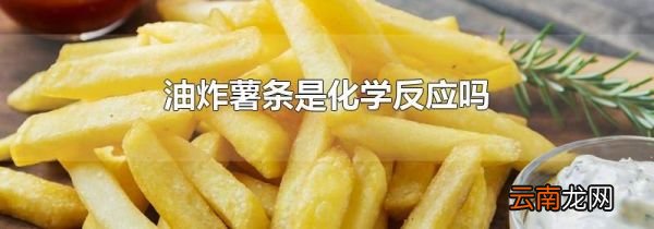 油炸薯条是化学反应吗