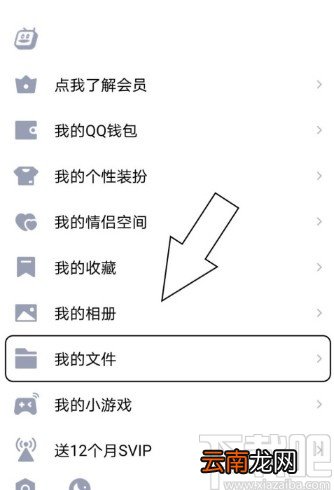 手机QQ查看下载文件的方法步骤