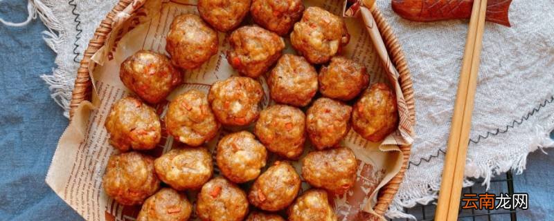 炸丸子放豆腐起啥作用