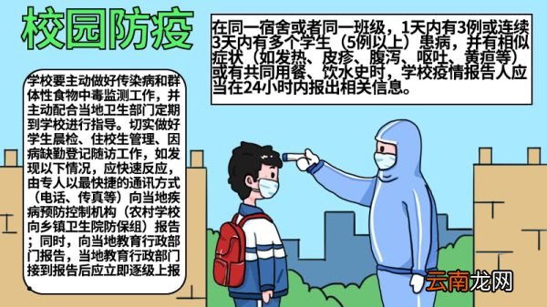 校园防疫手抄报 校园防疫手抄报怎么画