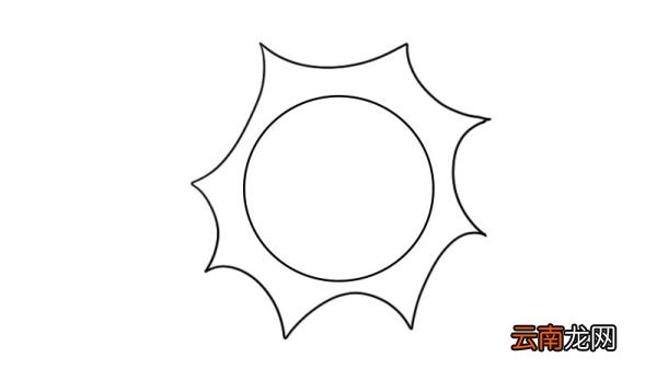 可爱的小太阳简笔画画法可爱的小太阳简笔画教程