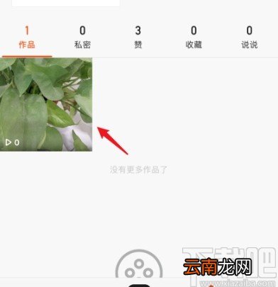 快手短视频APP删除作品的方法