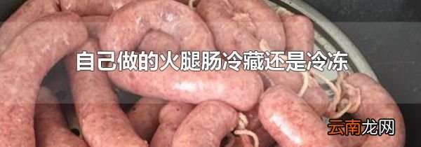自己做的火腿肠冷藏还是冷冻